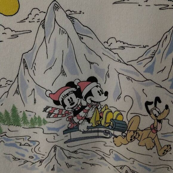 Disney and American Eagle Mickey Mouse and Minnie Mouse Sweatshirt Large - Picture 1 of 9